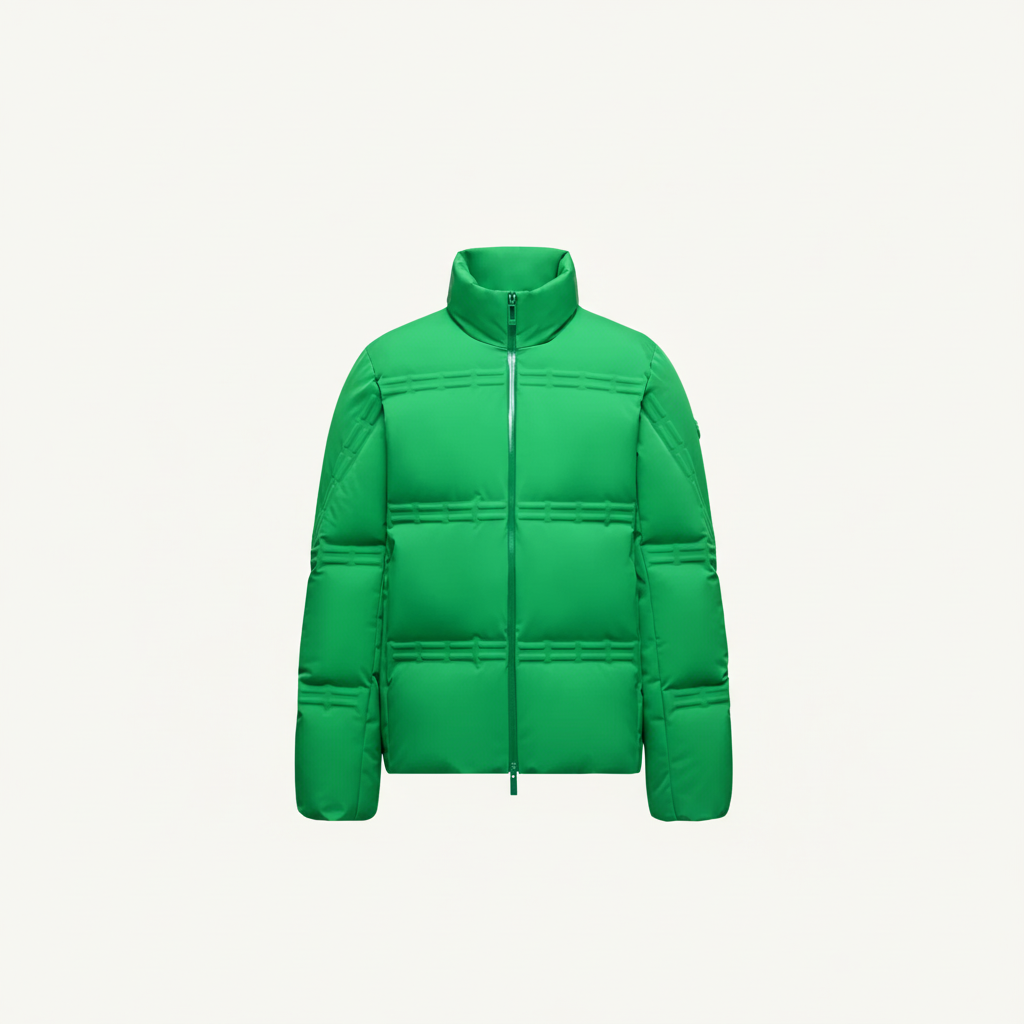 Moncler x A$AP Rocky Rally Short Down Jacket "Bright Green"