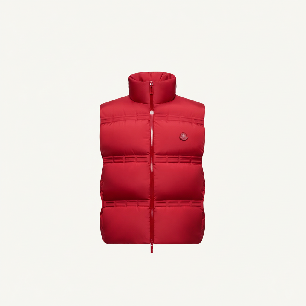 Moncler x A$AP Rocky Sparky Down Vest "Red"