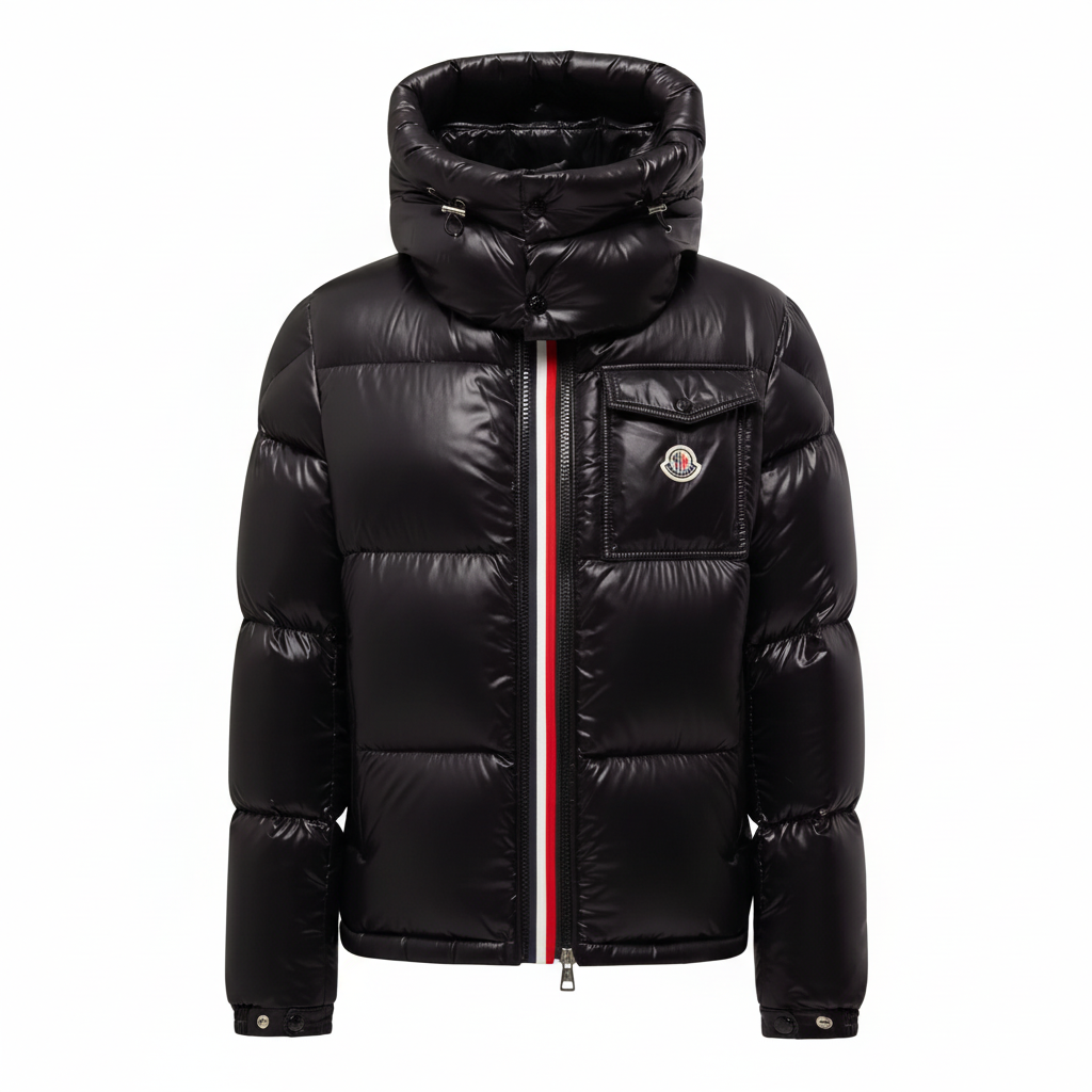 Moncler Montbeliard Hooded Down Jacket "Black"