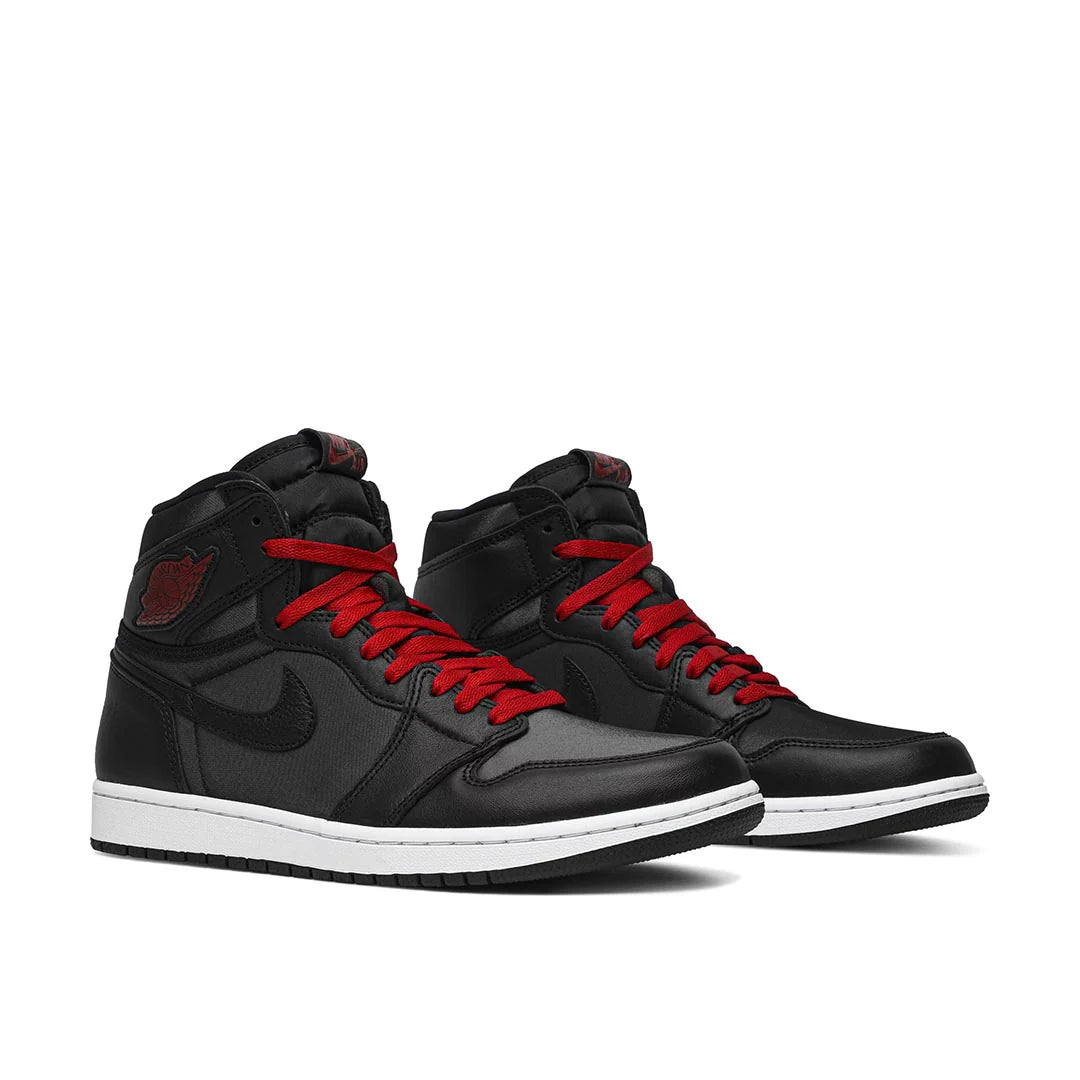 Air Jordan 1 Retro High OG "Black Satin-Gym Red"