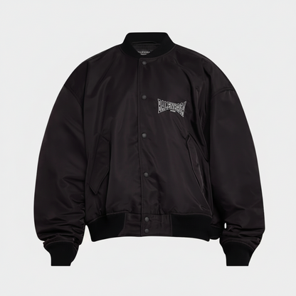 Balenciaga Varsity Bomber Jacket "Black"