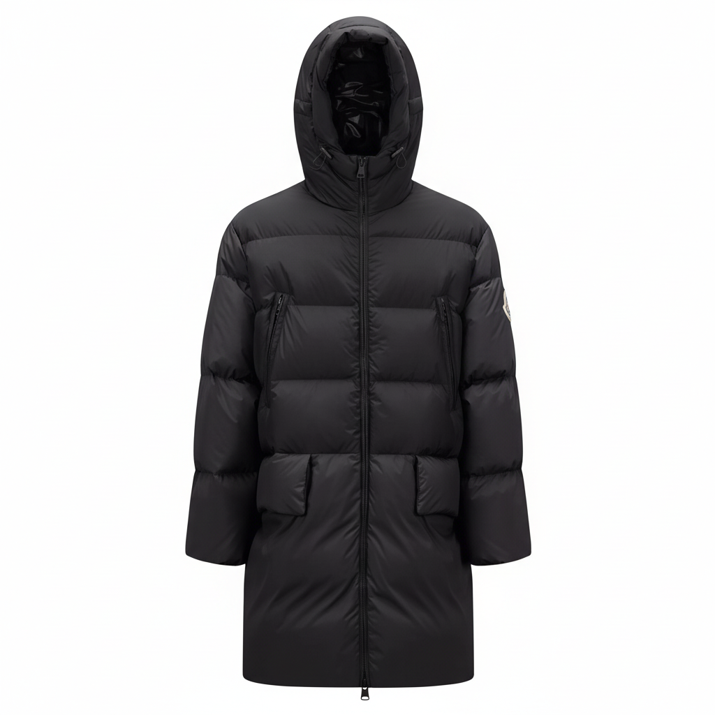 Moncler Bosona Long Down Jacket "Black"