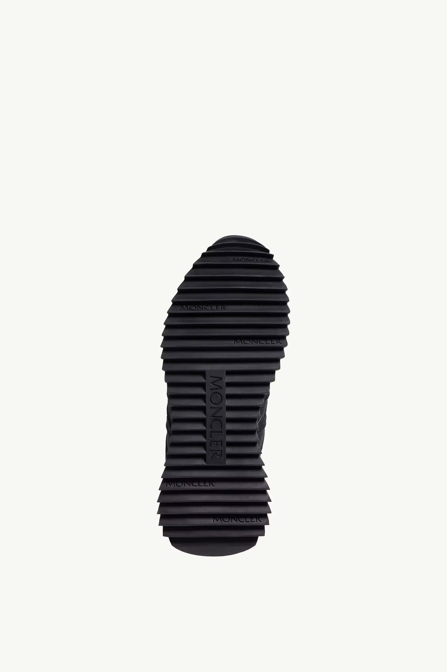 Moncler Pacey Nylon & Suede Trainers "Black"