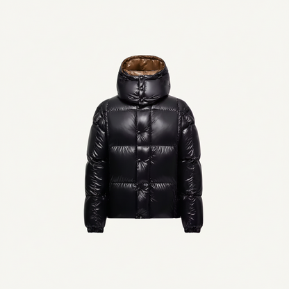 Moncler Parana Hooded Short Down Jacket "Black"
