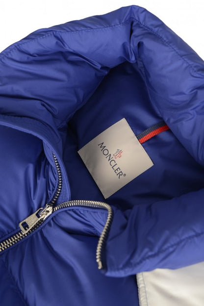 Moncler Poirier Down Jacket "Blue-White"