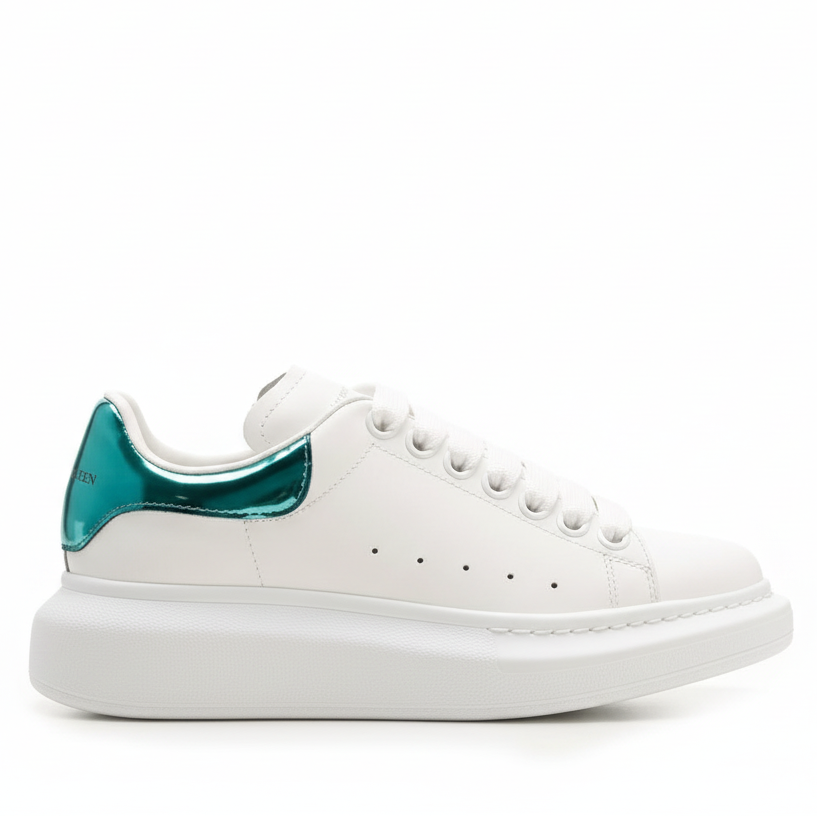 Alexander McQueen Oversized "White-Emerald"