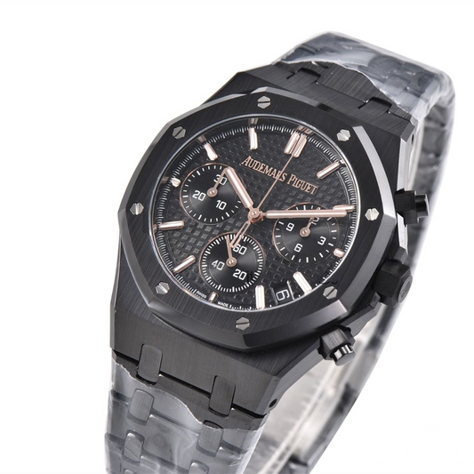 Audemars Piguet Royal Oak Chronograph 41mm Black Ceramic Black Dial