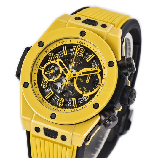 Hublot Big Bang Unico 44mm Yellow Magic Ceramic Skeleton Dial
