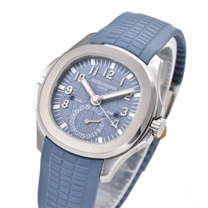Patek Philippe Aquanaut Blue 40mm Rubber Blue Dial