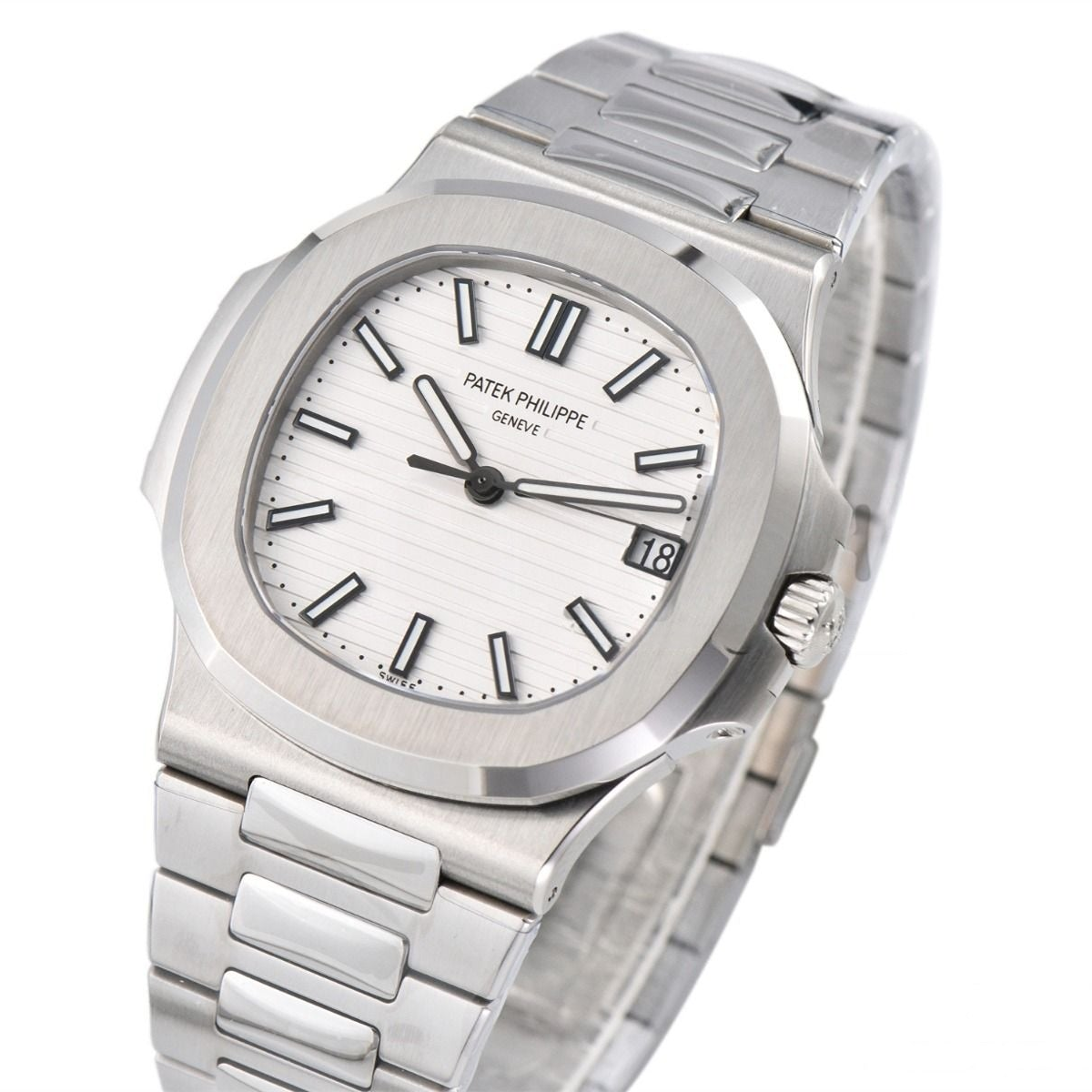Patek Philippe Nautilus 40mm White Dial