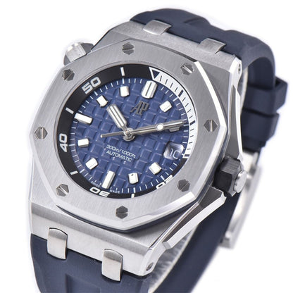 Audemars Piguet Royal Oak Offshore Diver 42mm Blue Strap Blue Dial