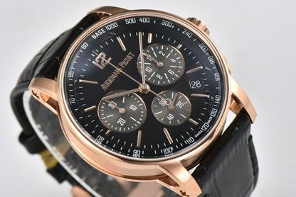 Audemars Piguet Chronograph 41mm Rose Gold Black Dial