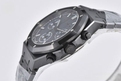 Audemars Piguet Royal Oak Chronograph 41mm Black Ceramic Blue Dial