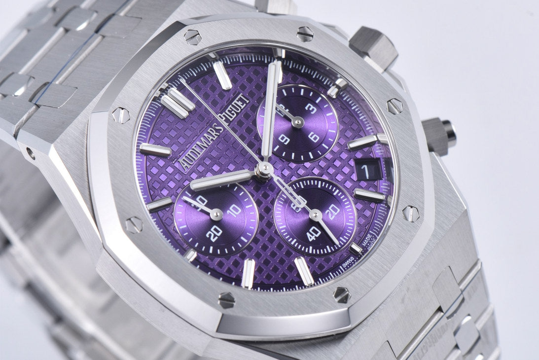 Audemars Piguet Royal Oak 41mm Chronograph Purple Dial