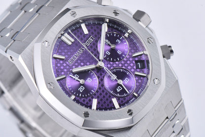 Audemars Piguet Royal Oak 41mm Chronograph Purple Dial
