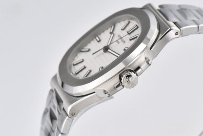 Patek Philippe Nautilus 40mm White Dial