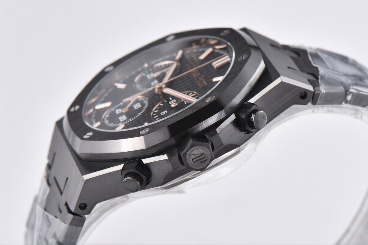 Audemars Piguet Royal Oak Chronograph 41mm Black Ceramic Black Dial